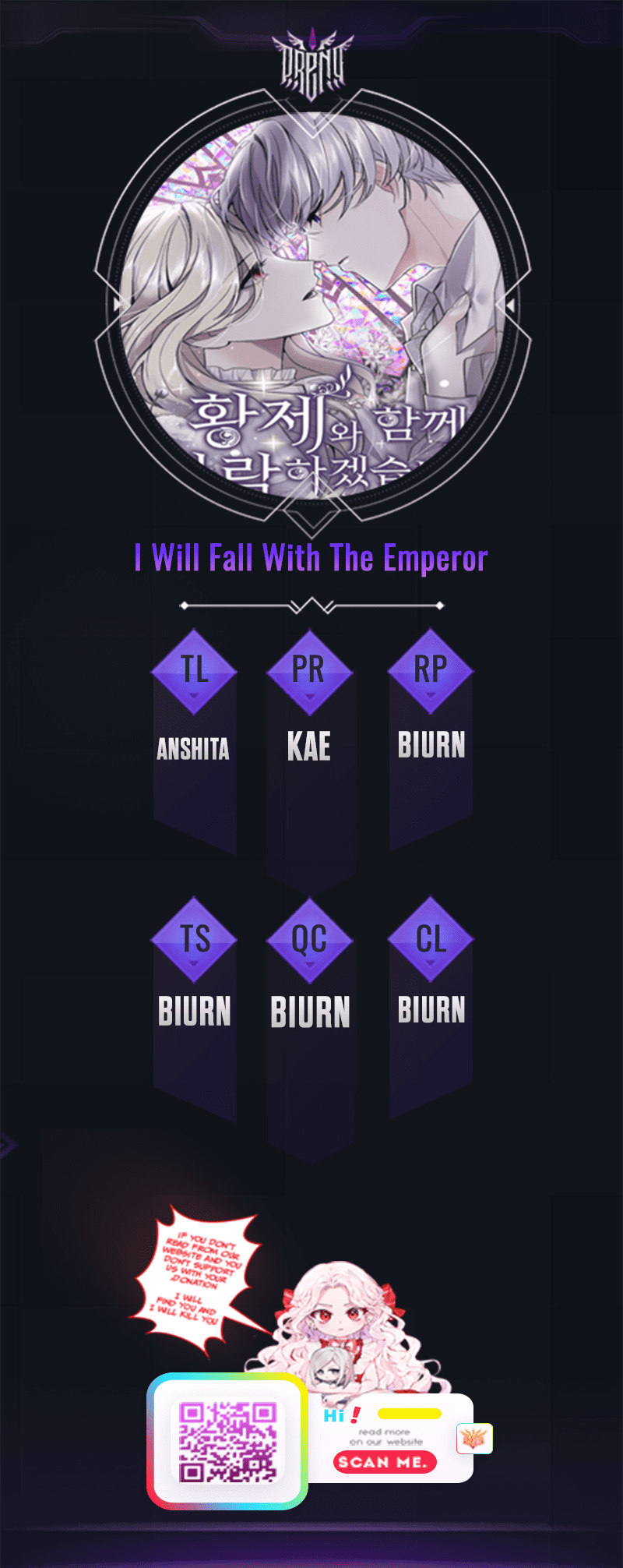 I Will Fall With The Emperor - Chapter 37