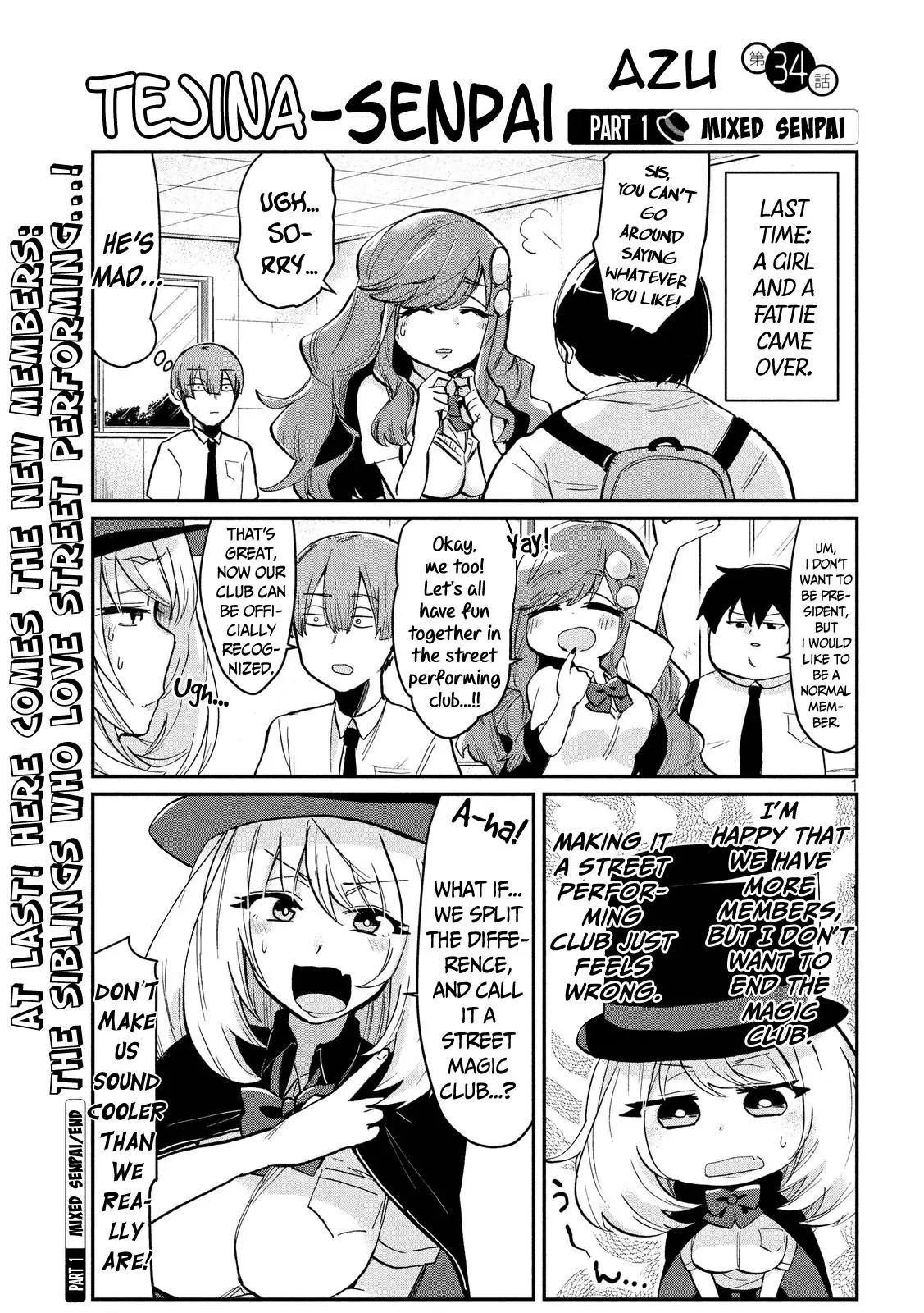 Tejina Senpai - Chapter 34