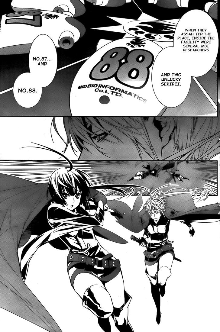 Sekirei - Chapter 144 : Blood-Stained Wings