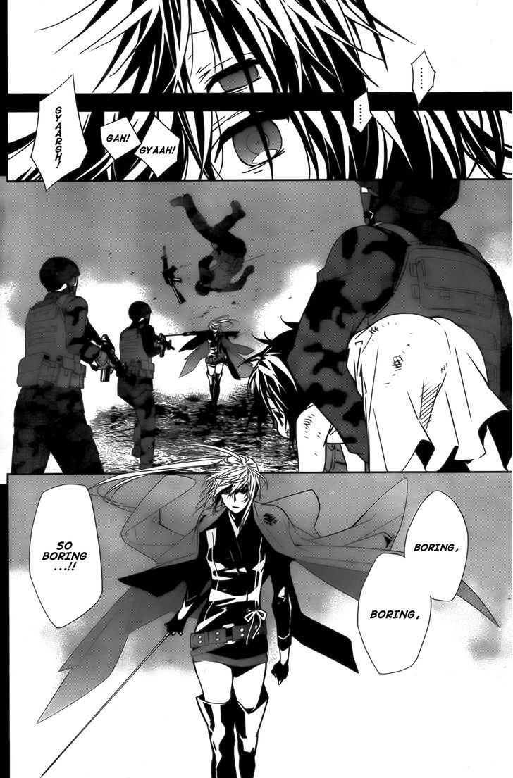 Sekirei - Chapter 144 : Blood-Stained Wings