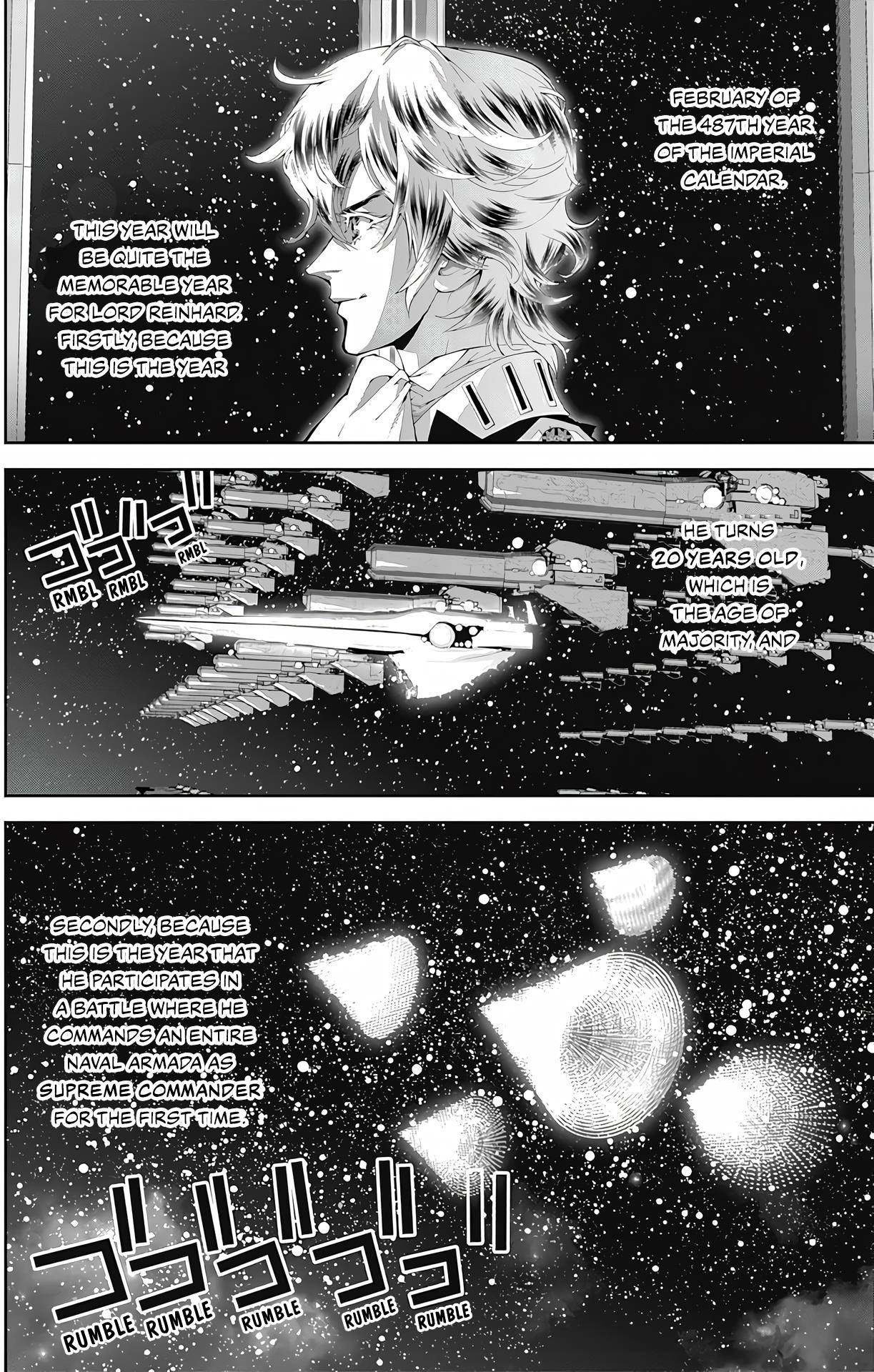 Ginga Eiyuu Densetsu (Fujisaki Ryu) - Vol.6 Chapter 51: High Admiral Reinhard Von Lohengramm - The Battle Of Astarte: In The Middle Of The Eternal Night