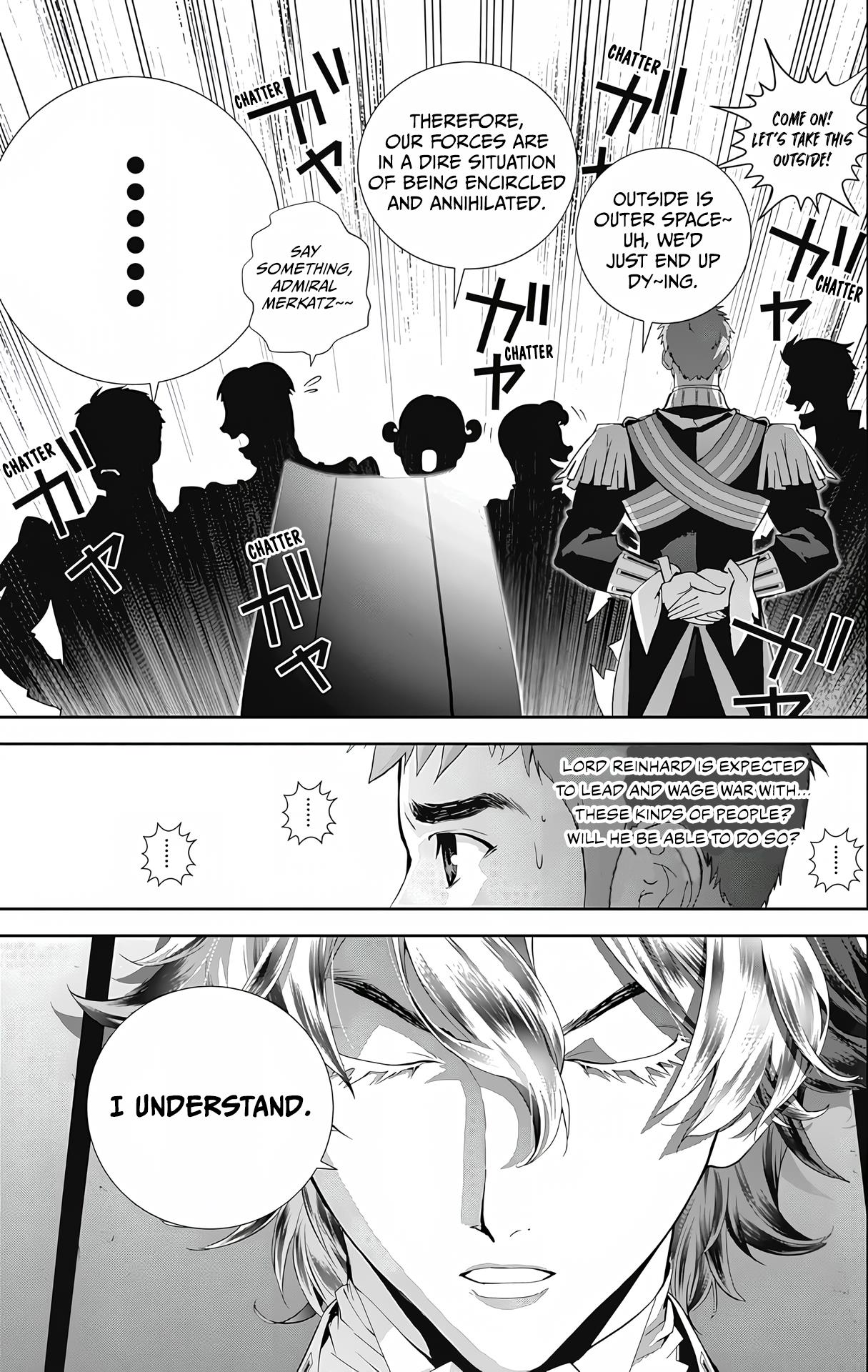 Ginga Eiyuu Densetsu (Fujisaki Ryu) - Vol.6 Chapter 51: High Admiral Reinhard Von Lohengramm - The Battle Of Astarte: In The Middle Of The Eternal Night