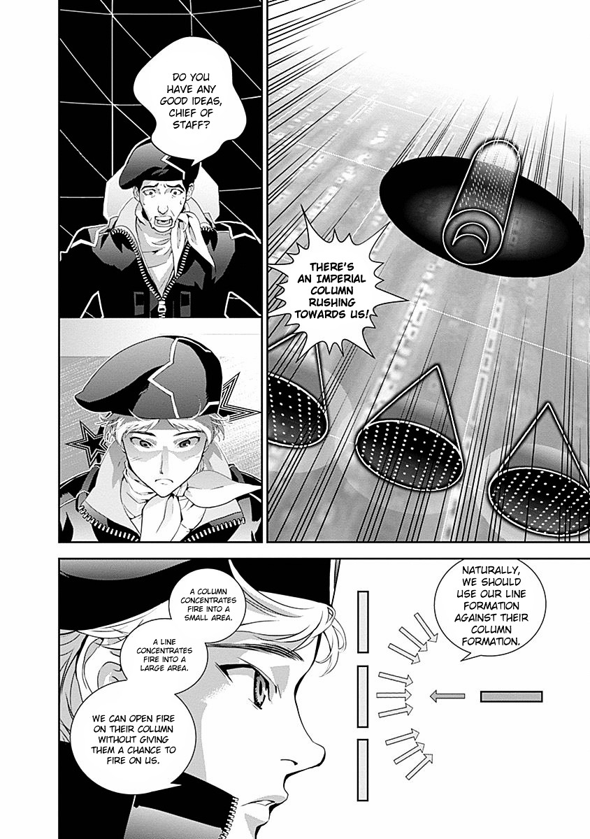 Ginga Eiyuu Densetsu (Fujisaki Ryu) - Chapter 20 : Captain Yang Wen-Li - The Sixth Battle Of Iserlohn - Skirmish, Part ...