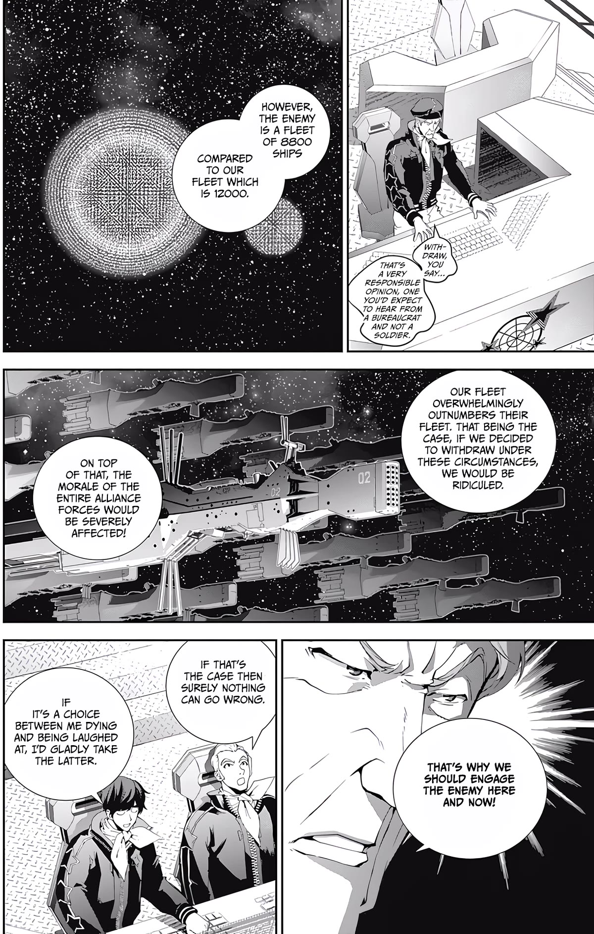 Ginga Eiyuu Densetsu (Fujisaki Ryu) - Chapter 46: Commodore Yang Wen-Li – The Fourth Battle Of The Tiamat System – The Battle For Planet Legnica (Part Ii)