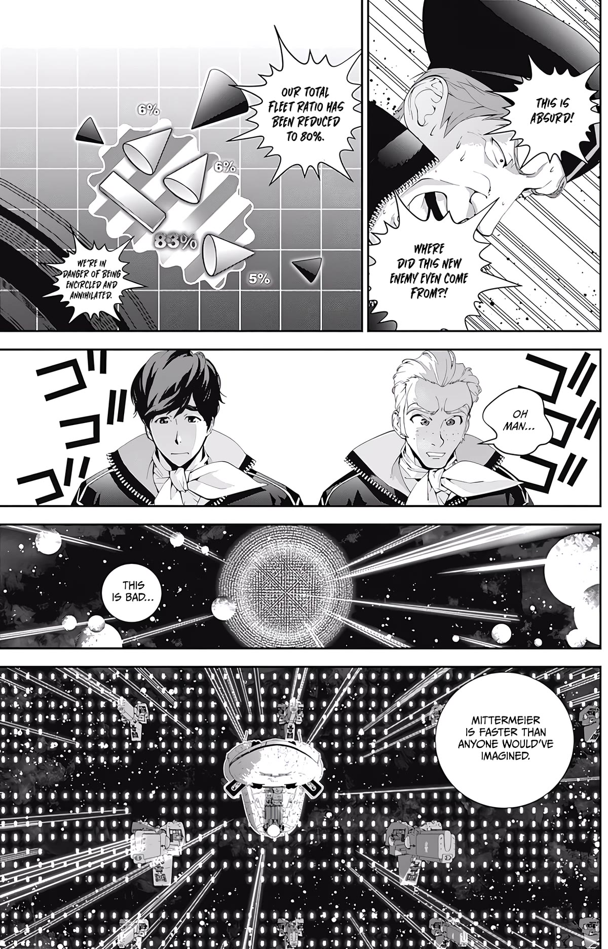 Ginga Eiyuu Densetsu (Fujisaki Ryu) - Chapter 46: Commodore Yang Wen-Li – The Fourth Battle Of The Tiamat System – The Battle For Planet Legnica (Part Ii)