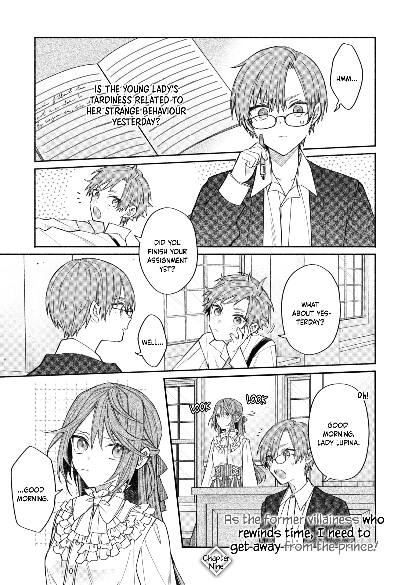 Moto Akuyaku Reijo Makimodotta Node Ouji-Sama Kara Tousou Shiyou To Omoimasu! - Chapter 9