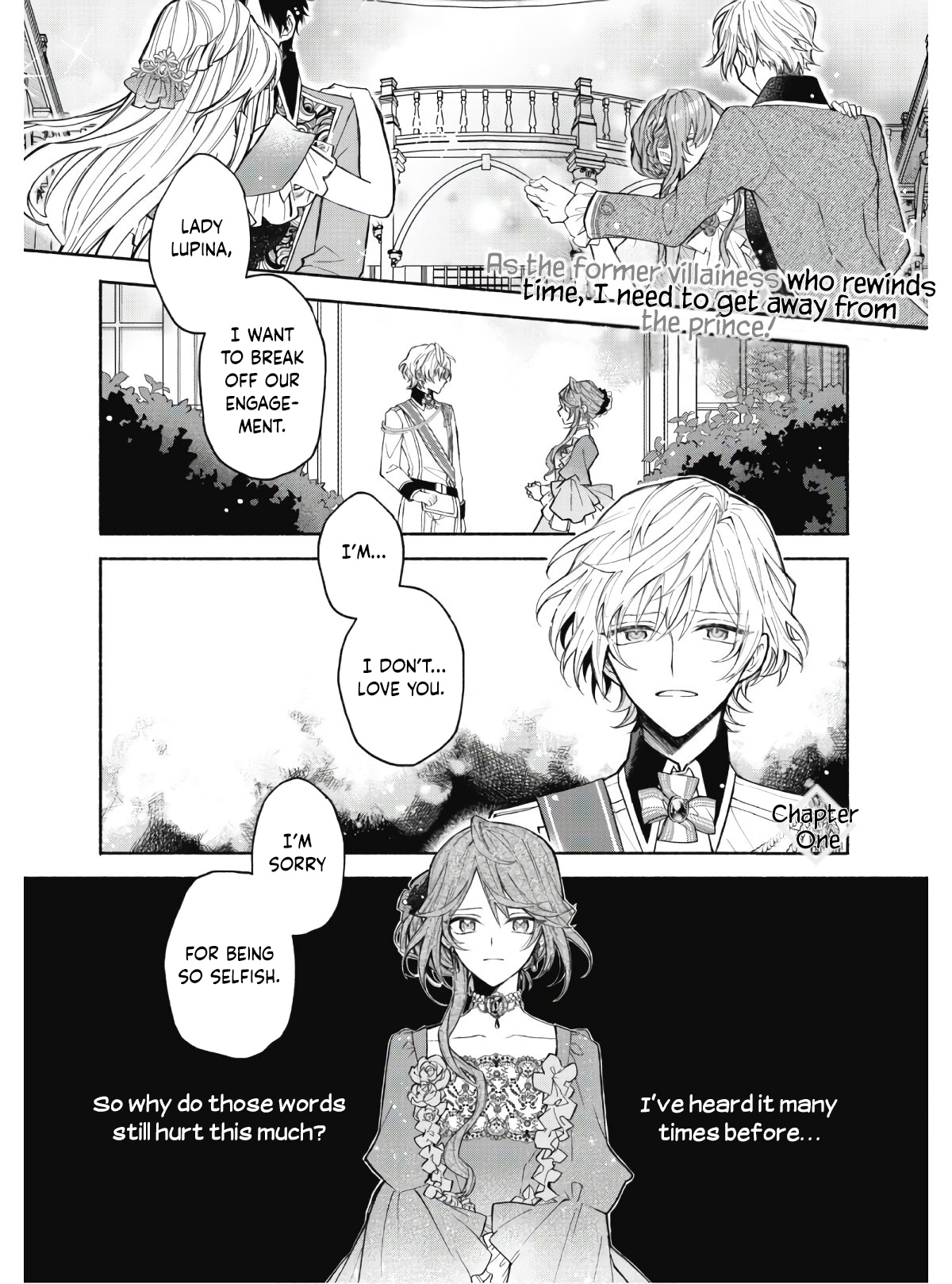 Moto Akuyaku Reijo Makimodotta Node Ouji-Sama Kara Tousou Shiyou To Omoimasu! - Chapter 1