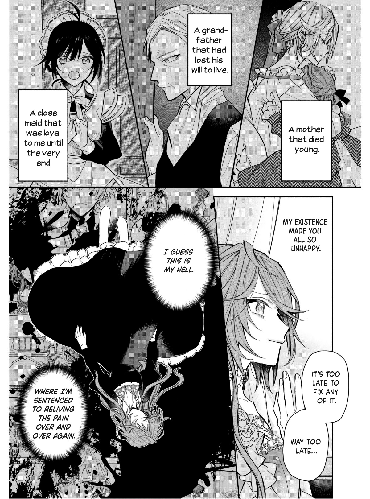 Moto Akuyaku Reijo Makimodotta Node Ouji-Sama Kara Tousou Shiyou To Omoimasu! - Chapter 1