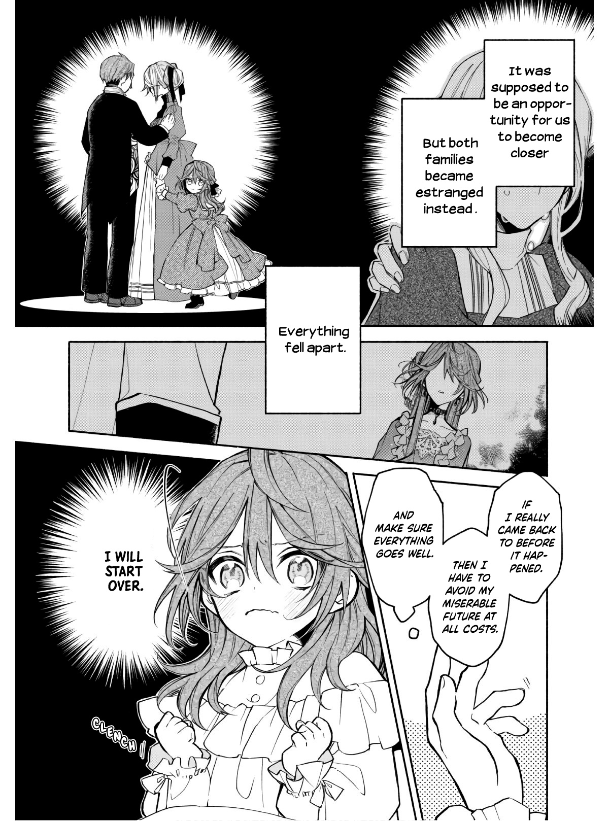 Moto Akuyaku Reijo Makimodotta Node Ouji-Sama Kara Tousou Shiyou To Omoimasu! - Chapter 1