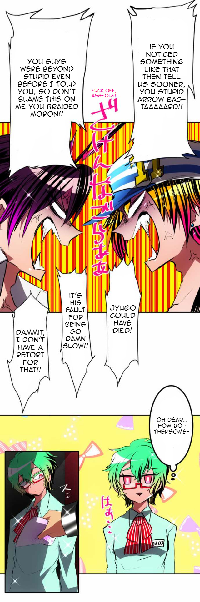 Nanbaka - Chapter 97