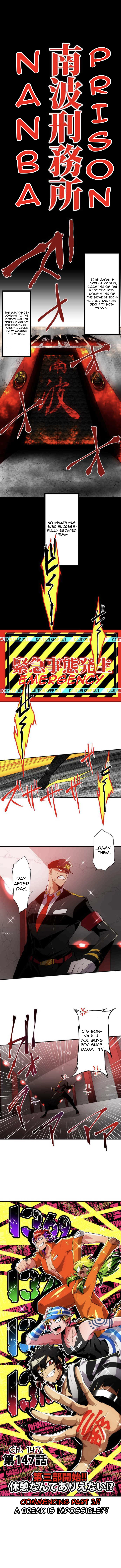 Nanbaka - Chapter 147: Commencing Part 3!! A Break Is Impossible?!