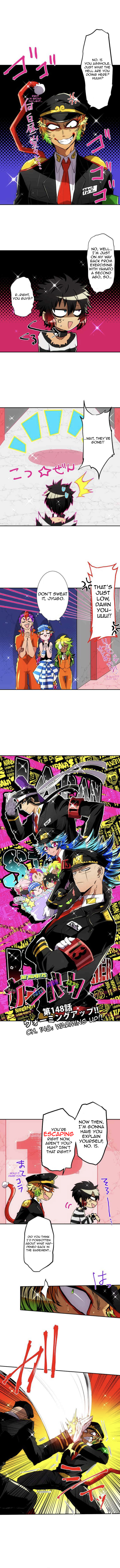 Nanbaka - Chapter 148: Warming Up!!