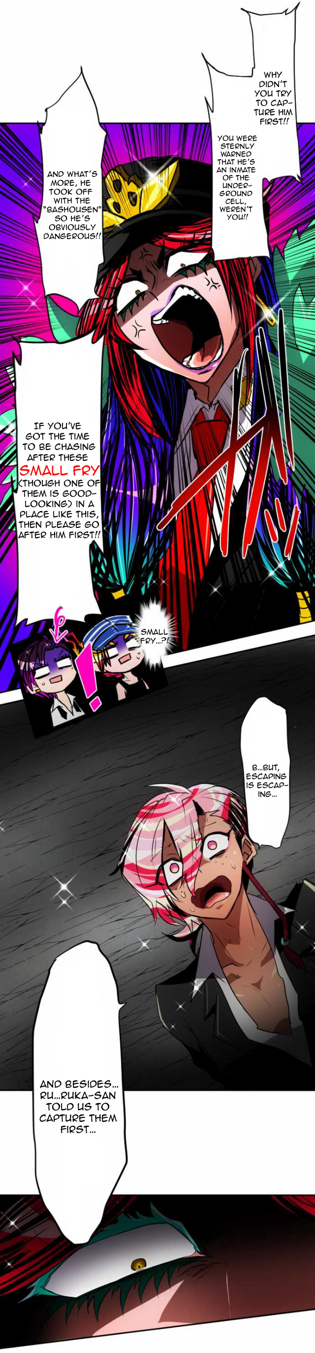 Nanbaka - Chapter 106: An Okama Is More Terrifying Than Any Natural Disaster