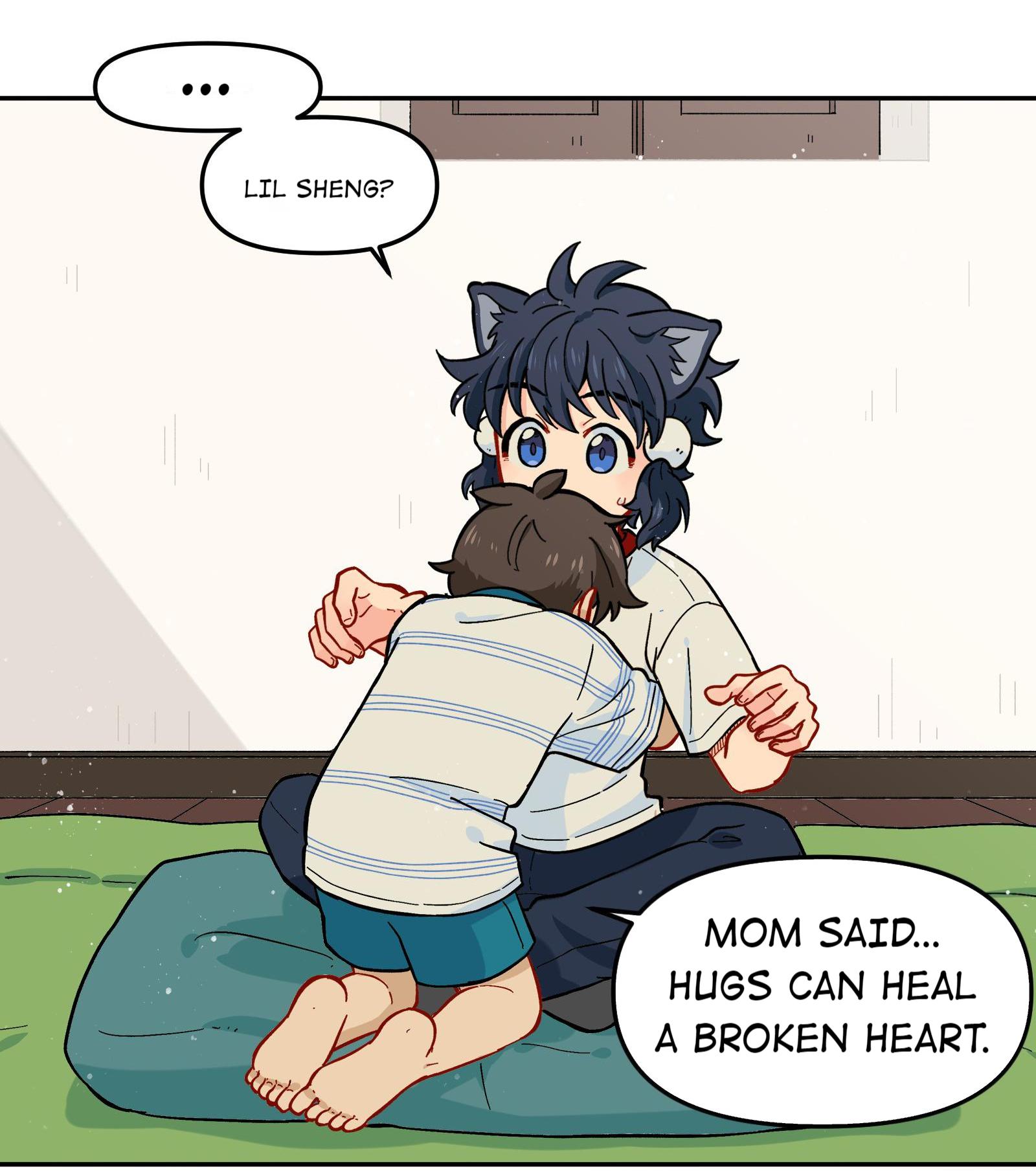 The Silver Wolf - Chapter 21.2: Hugs Can Heal A Broken Heart