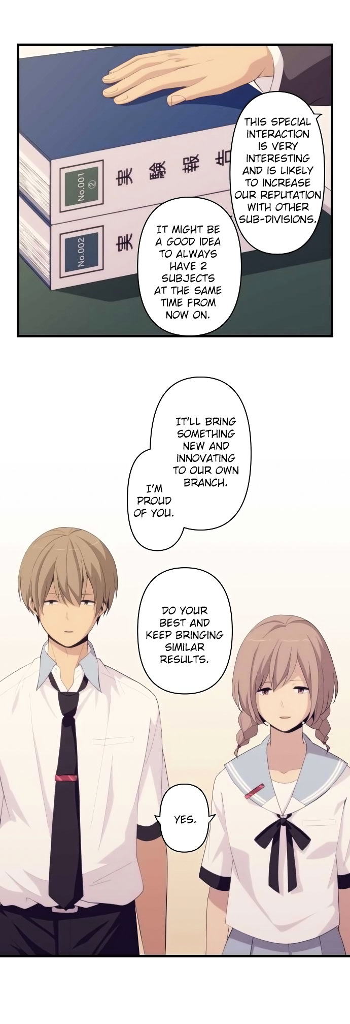 Relife - Chapter 155 : Report155. Impossibility • Unknown • Possibility