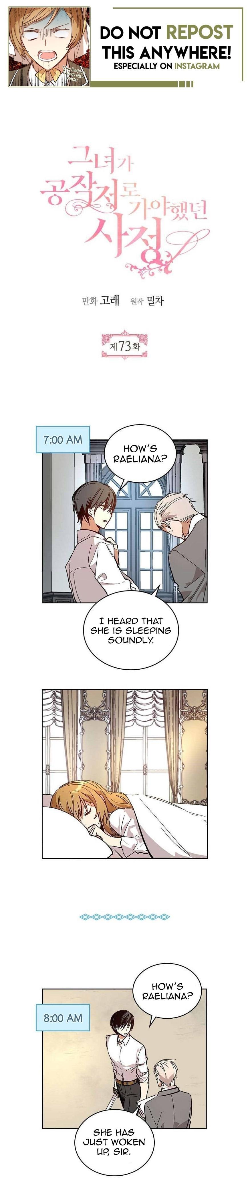 The Reason Why Raeliana Ended Up At The Duke’s Mansion - Chapter 73