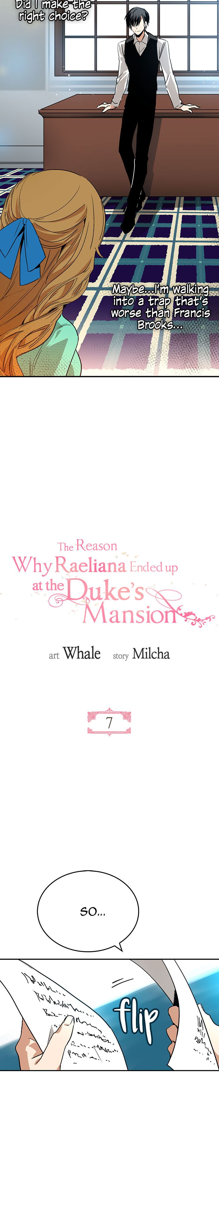 The Reason Why Raeliana Ended Up At The Duke’s Mansion - Chapter 7