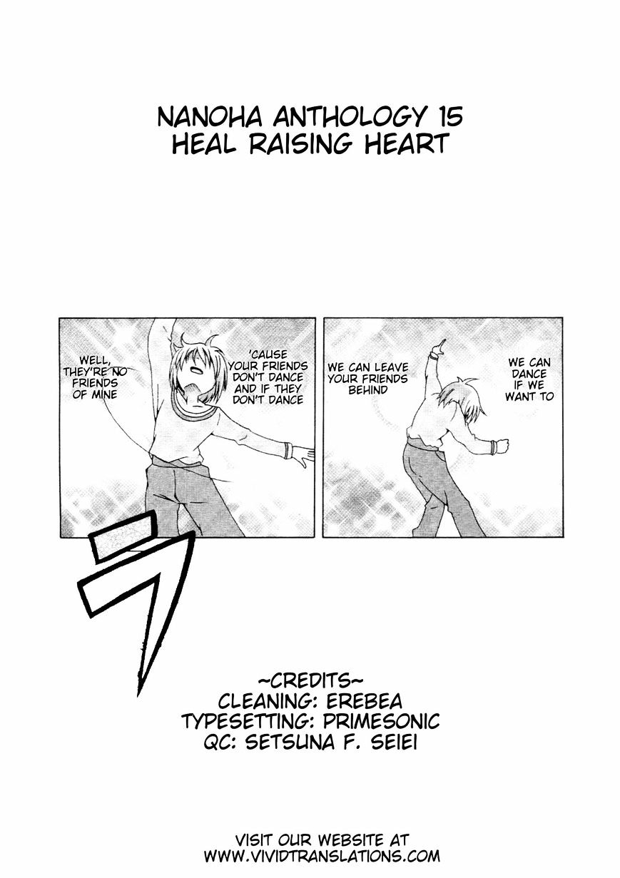 Mahou Shoujo Lyrical Nanoha - Comic Anthology - Chapter 15 : Heal Raising Heart