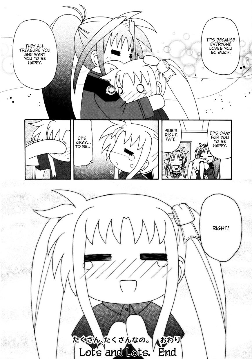 Mahou Shoujo Lyrical Nanoha - Comic Anthology - Chapter 16 : Lots And Lots