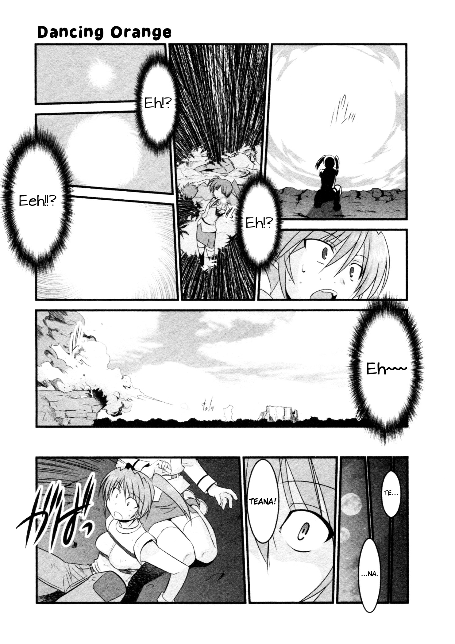 Mahou Shoujo Lyrical Nanoha - Comic Anthology - Chapter 1 : Dancing Orange