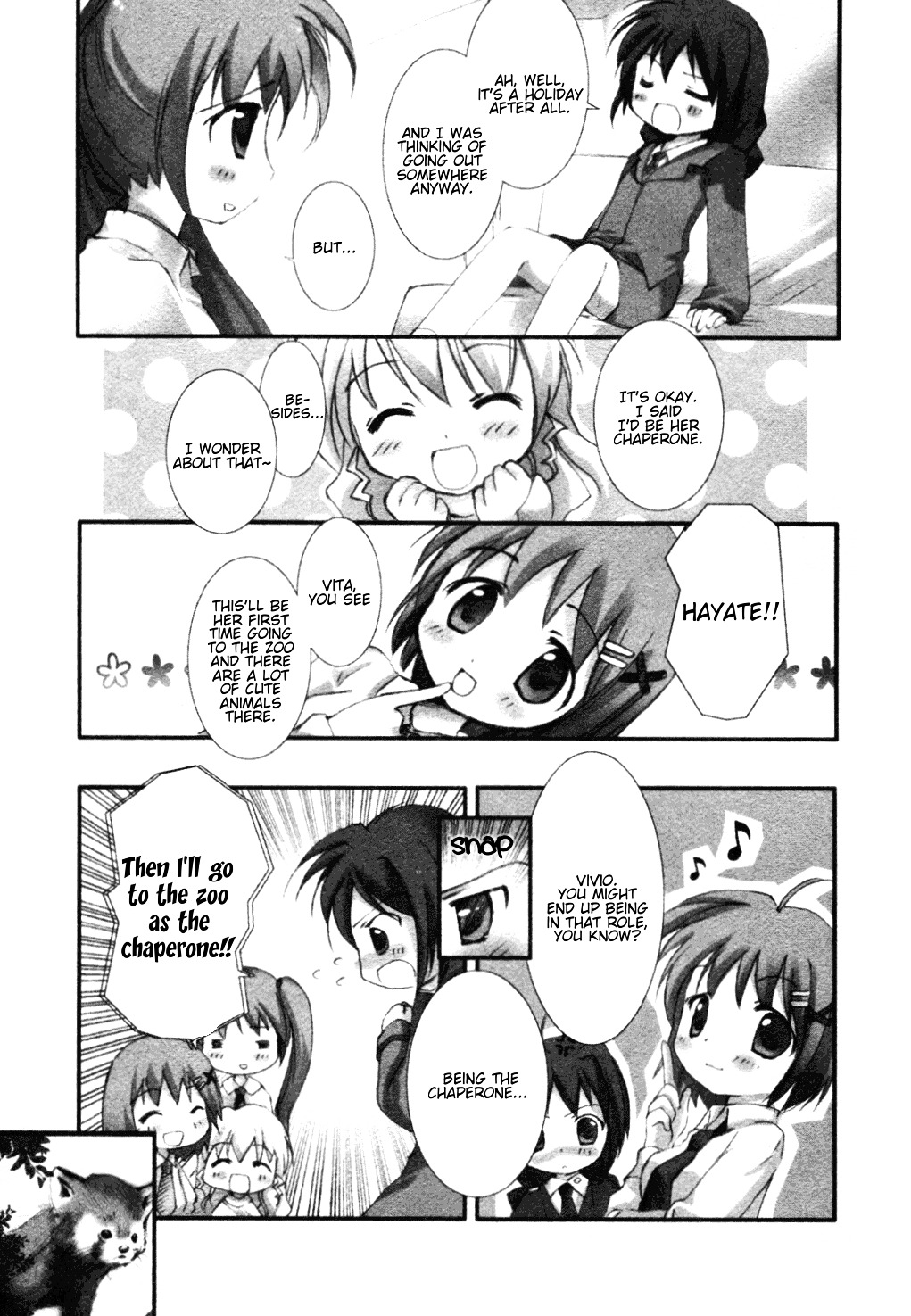 Mahou Shoujo Lyrical Nanoha - Comic Anthology - Chapter 4 : Vita And Vivio’s Friendly Zoo