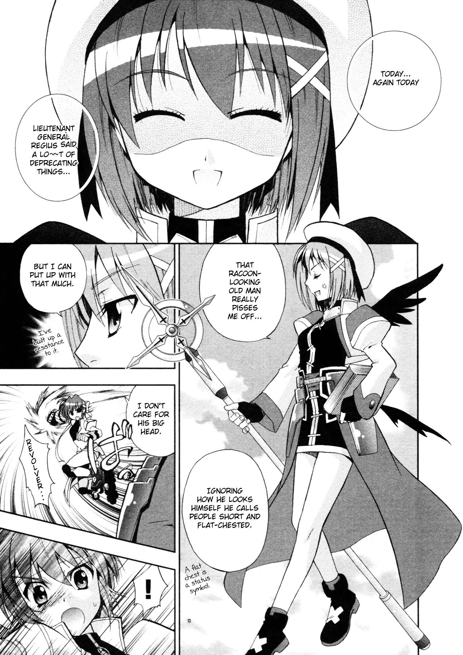 Mahou Shoujo Lyrical Nanoha - Comic Anthology - Chapter 3 : Never Give Up!