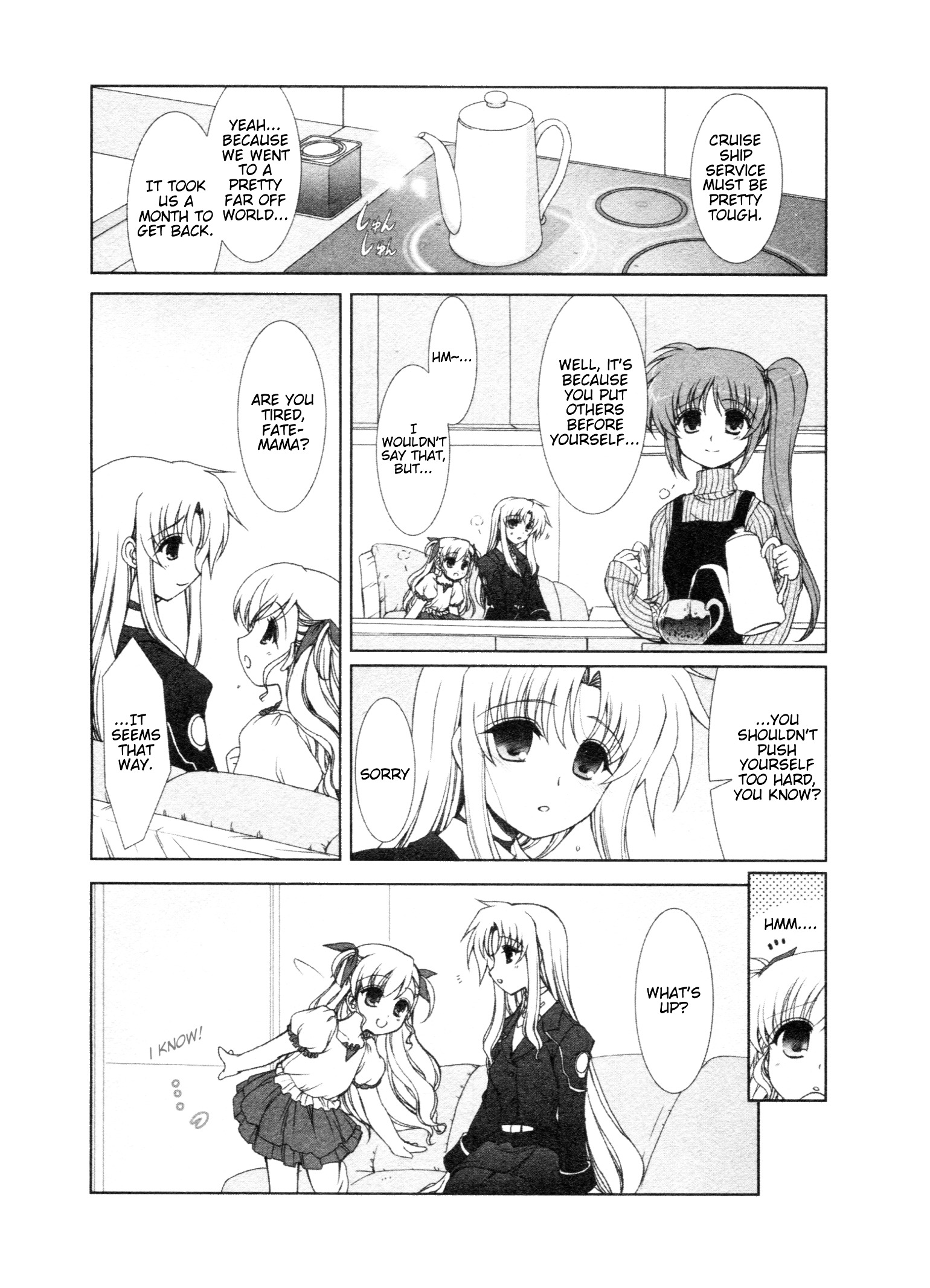 Mahou Shoujo Lyrical Nanoha - Comic Anthology - Chapter 7 : Vivio’s Magic