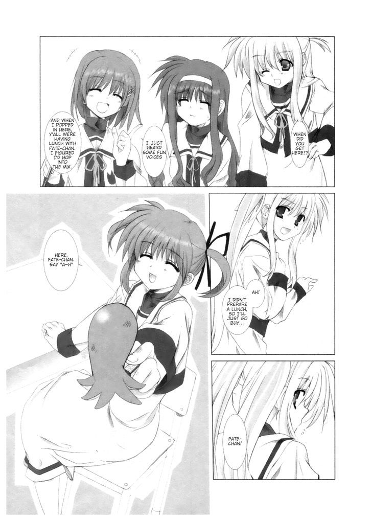 Mahou Shoujo Lyrical Nanoha - Comic Anthology - Chapter 10 : I Hope So