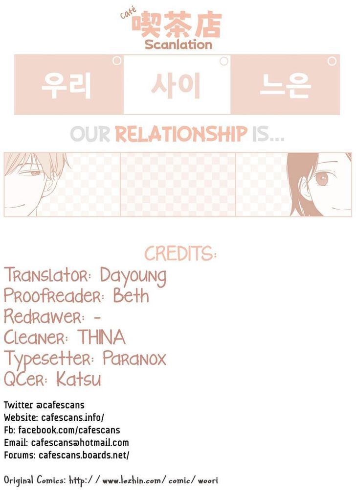 Our Relationship Is... - Chapter 14