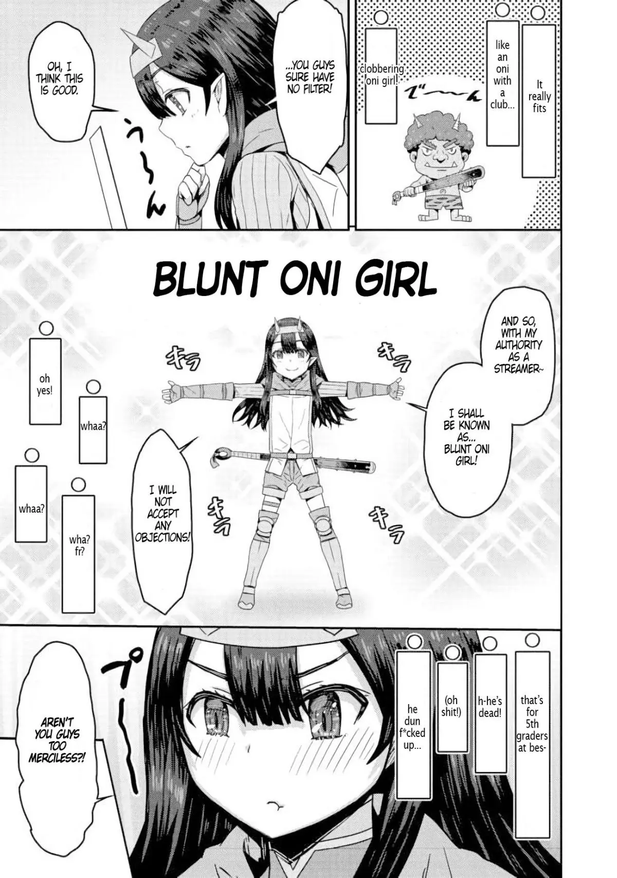 Blunt Type Ogre Girl’s Way To Live Streaming - Chapter 4