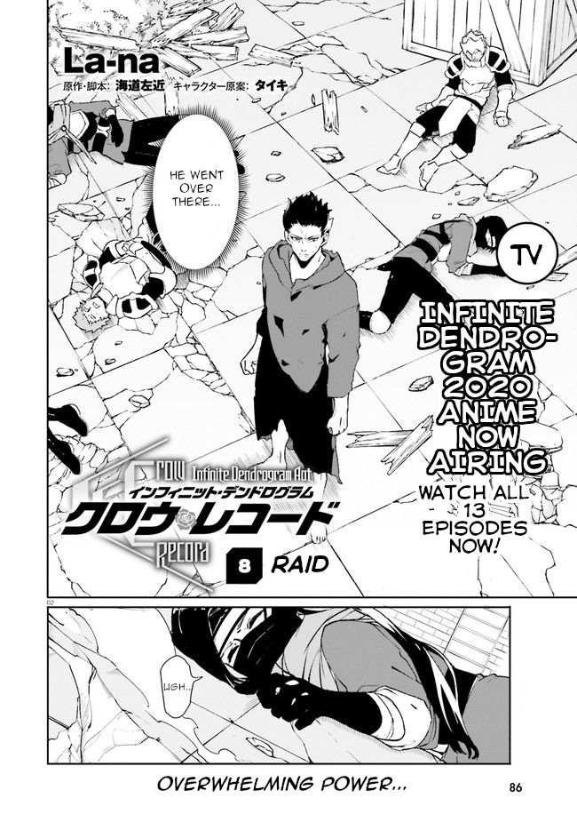 Crow Record: Infinite Dendrogram Another - Chapter 8: Raid