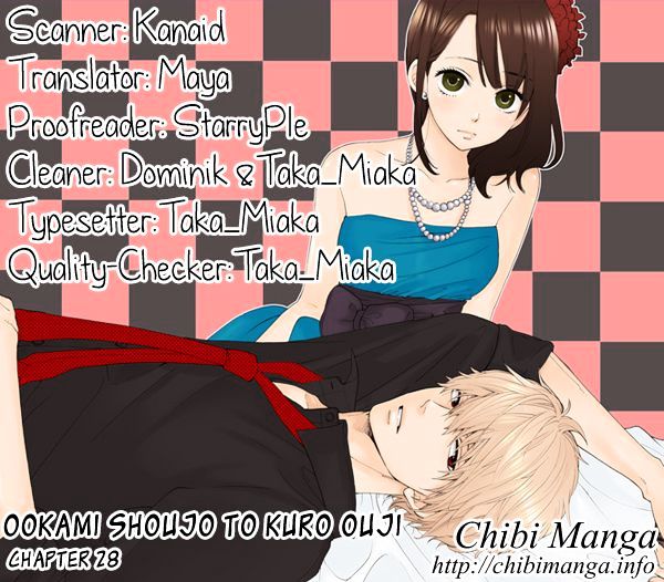 Ookami Shoujo To Kuro Ouji - Chapter 28