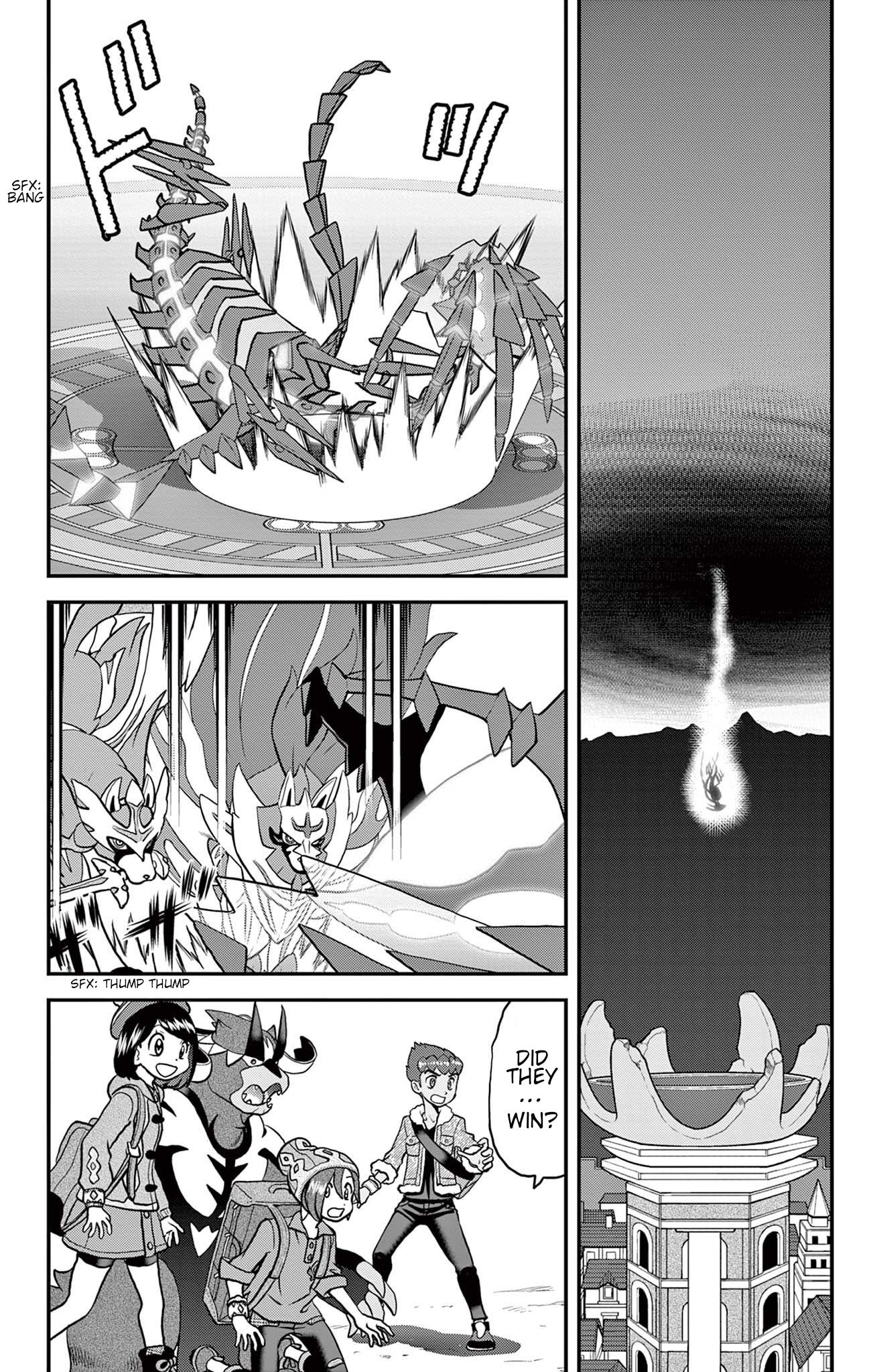 Pokémon Special Sword And Shield - Vol.7 Chapter 43: A Warm Farewell To Galar!!