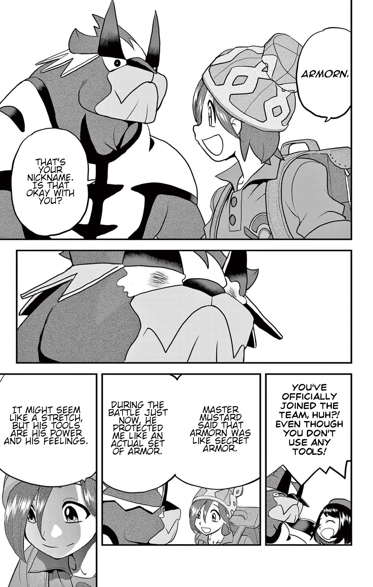 Pokémon Special Sword And Shield - Vol.7 Chapter 42: The Great Triple Threat!!