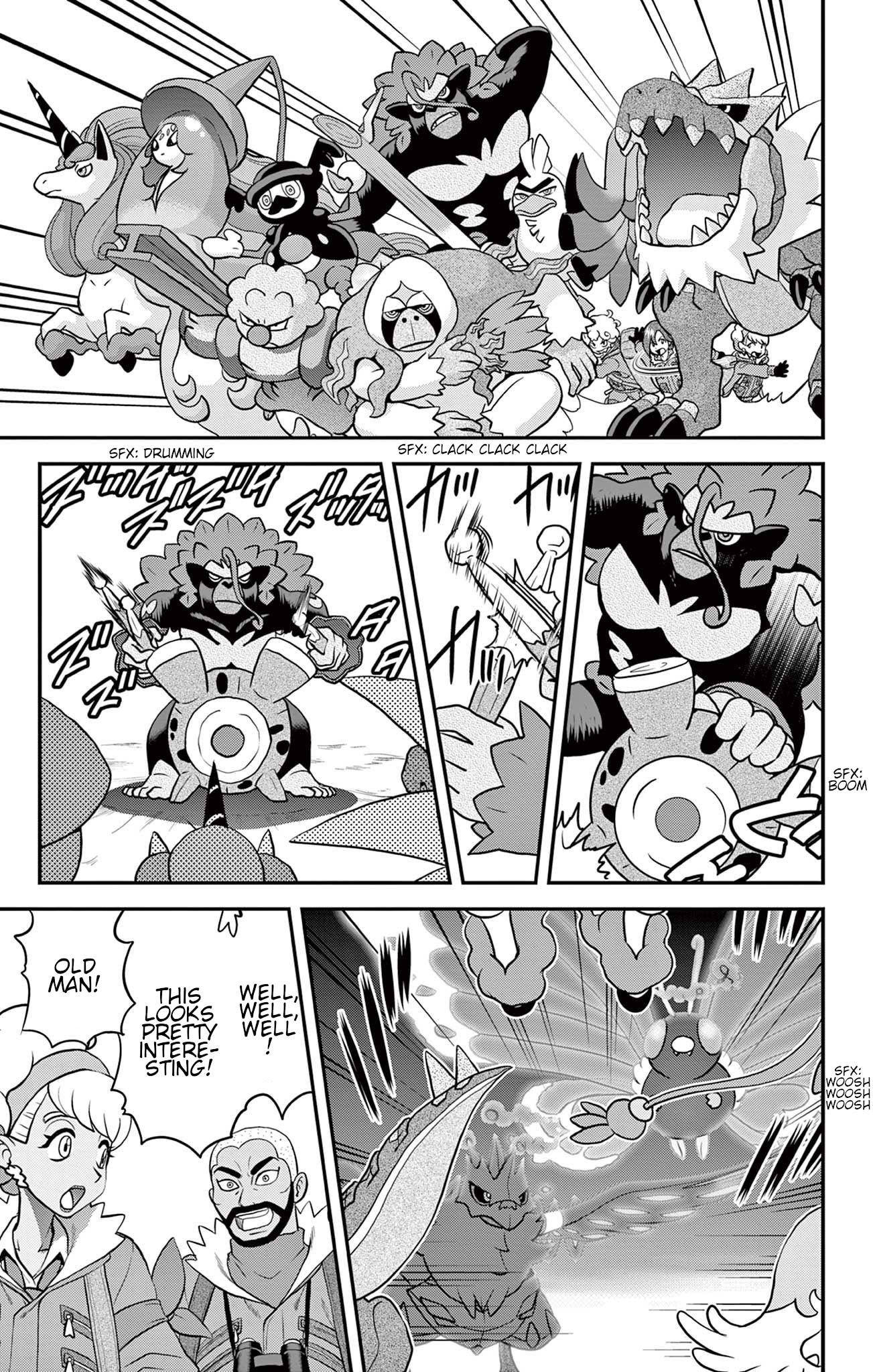 Pokémon Special Sword And Shield - Vol.7 Chapter 40: Rumble!! Return Of The Darkest Day!