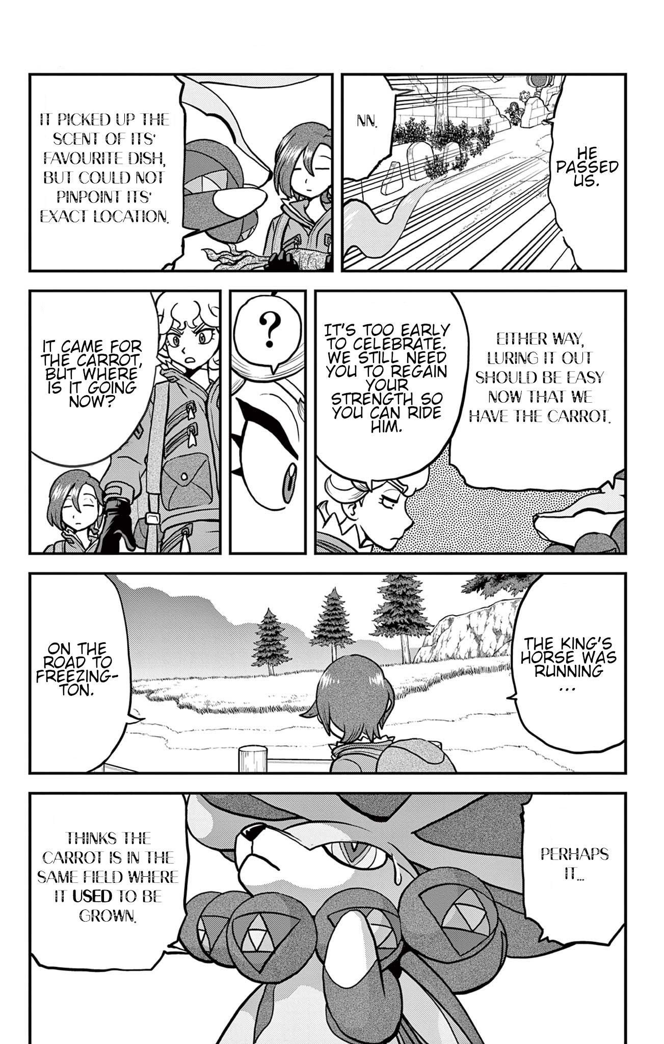 Pokémon Special Sword And Shield - Vol.7 Chapter 39: Gallop Of The King's Beloved Steed!!