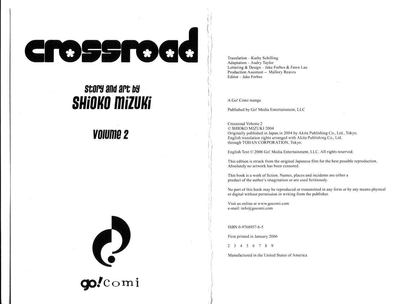 Crossroad - Vol.2 Chapter 6 : 6 Mother7 My Make-Over Project8 Natus S Memories (Pt. 1)9 […]...