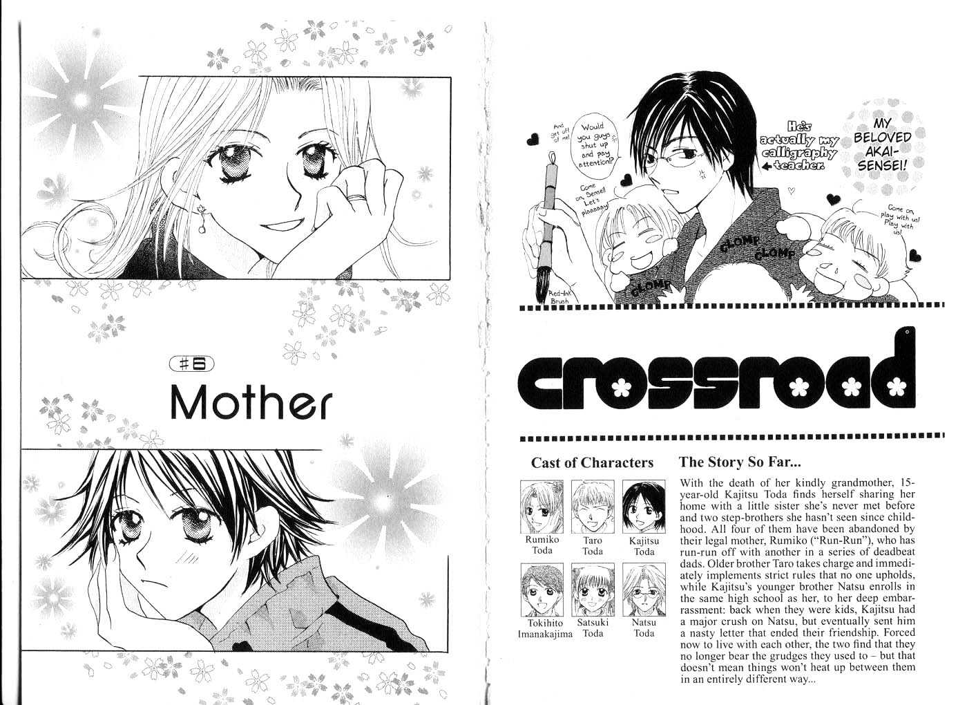 Crossroad - Vol.2 Chapter 6 : 6 Mother7 My Make-Over Project8 Natus S Memories (Pt. 1)9 […]...