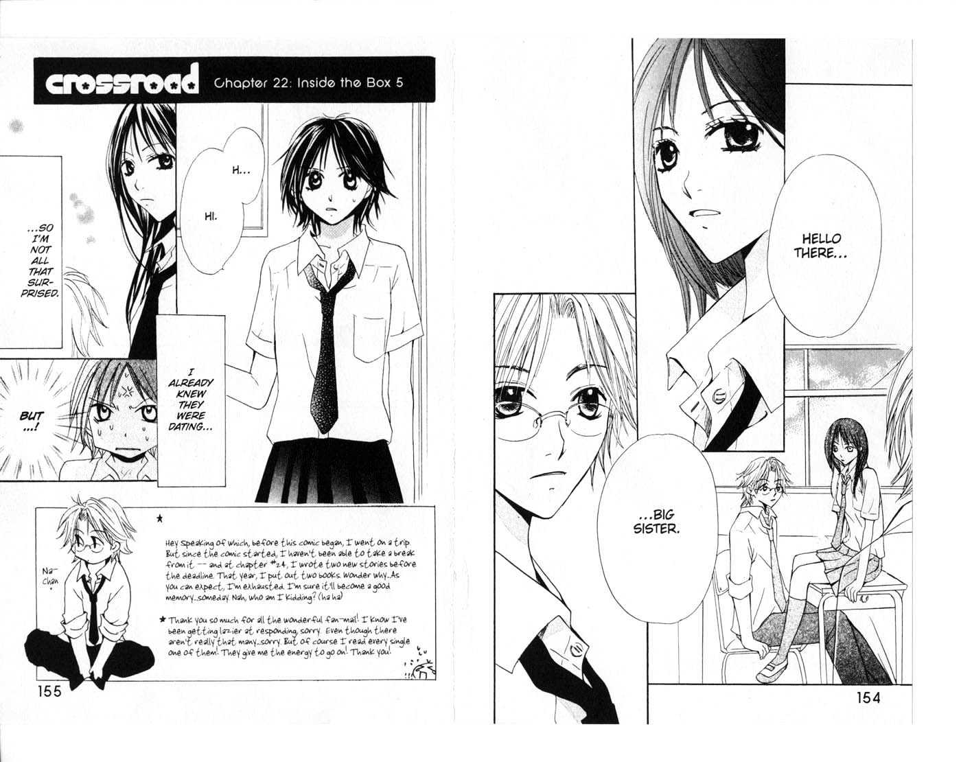 Crossroad - Vol.5 Chapter 22 : 22 Inside The Box 1  23 […] 2  24 […] 3  25 […] 4  26 […] 5