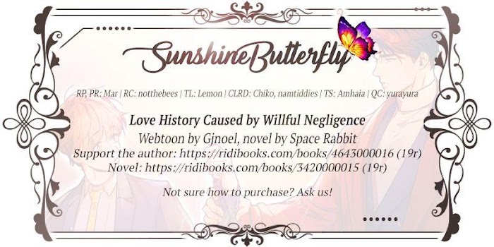 Love History Caused By Willful Negligence - Chapter 22