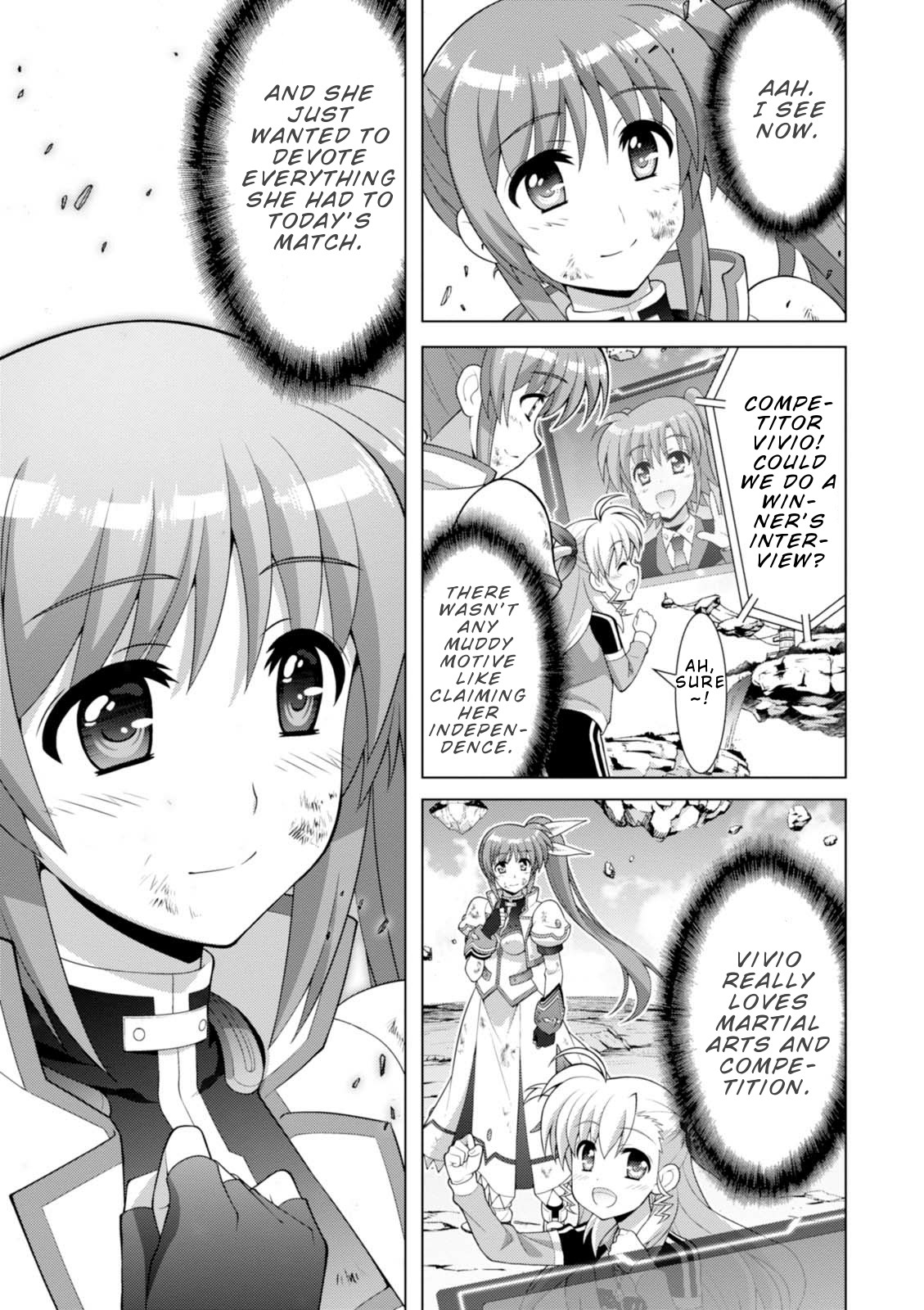 Mahou Shoujo Lyrical Nanoha Vivid - Chapter 99: Glad To Be Back