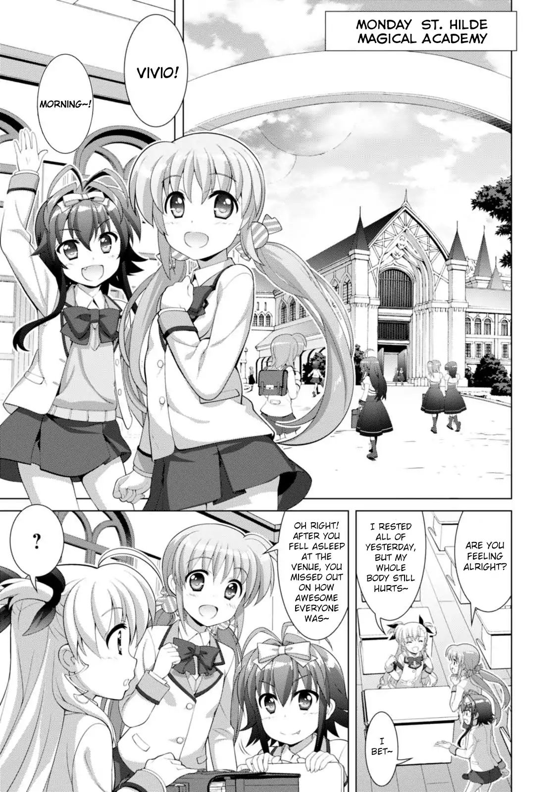 Mahou Shoujo Lyrical Nanoha Vivid - Chapter 100: Hegemon Style Einhart Stratos