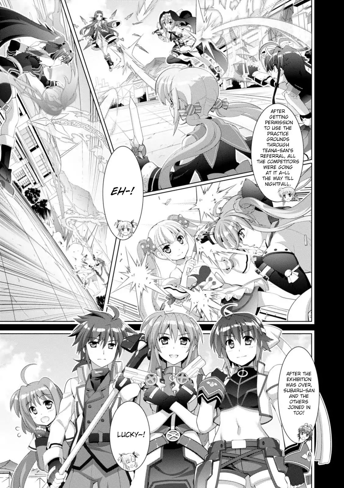 Mahou Shoujo Lyrical Nanoha Vivid - Chapter 100: Hegemon Style Einhart Stratos