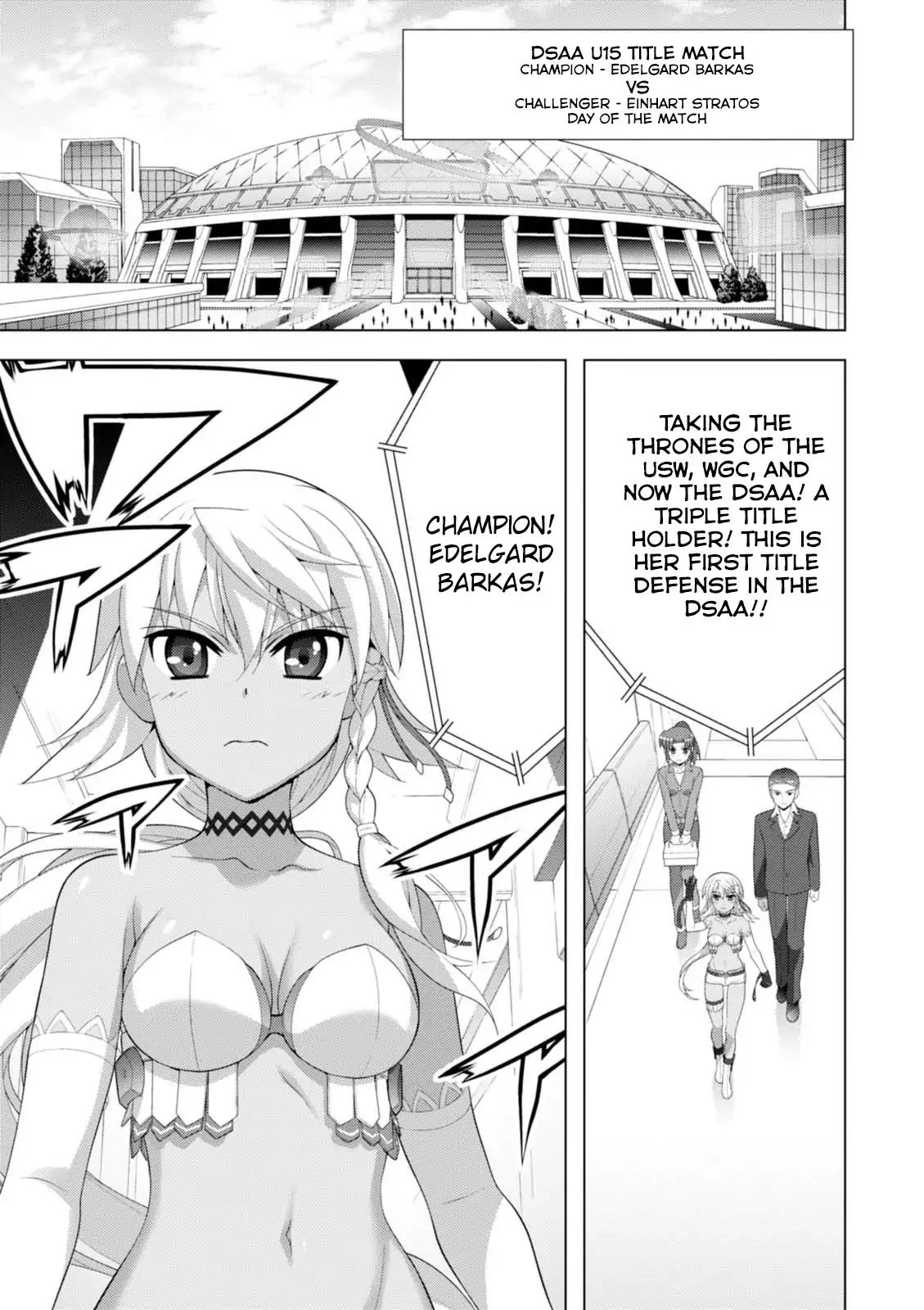 Mahou Shoujo Lyrical Nanoha Vivid - Chapter 100: Hegemon Style Einhart Stratos