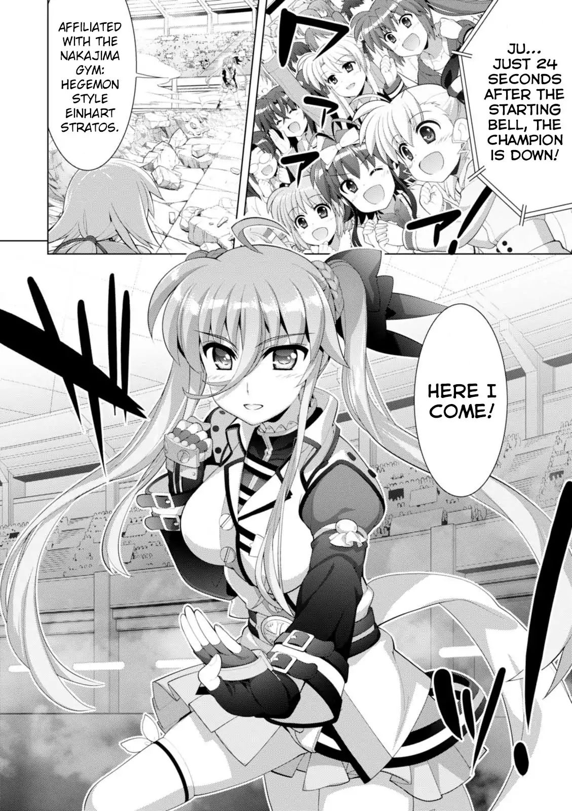 Mahou Shoujo Lyrical Nanoha Vivid - Chapter 100: Hegemon Style Einhart Stratos