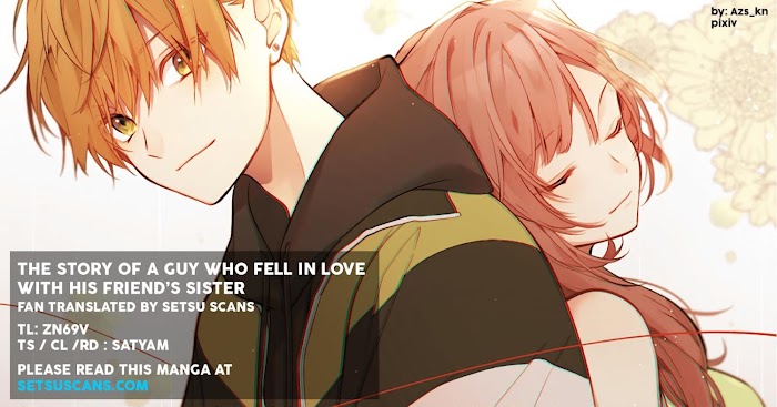 The Story Of A Guy Who Fell In Love With His Friend's Sister - Chapter 9