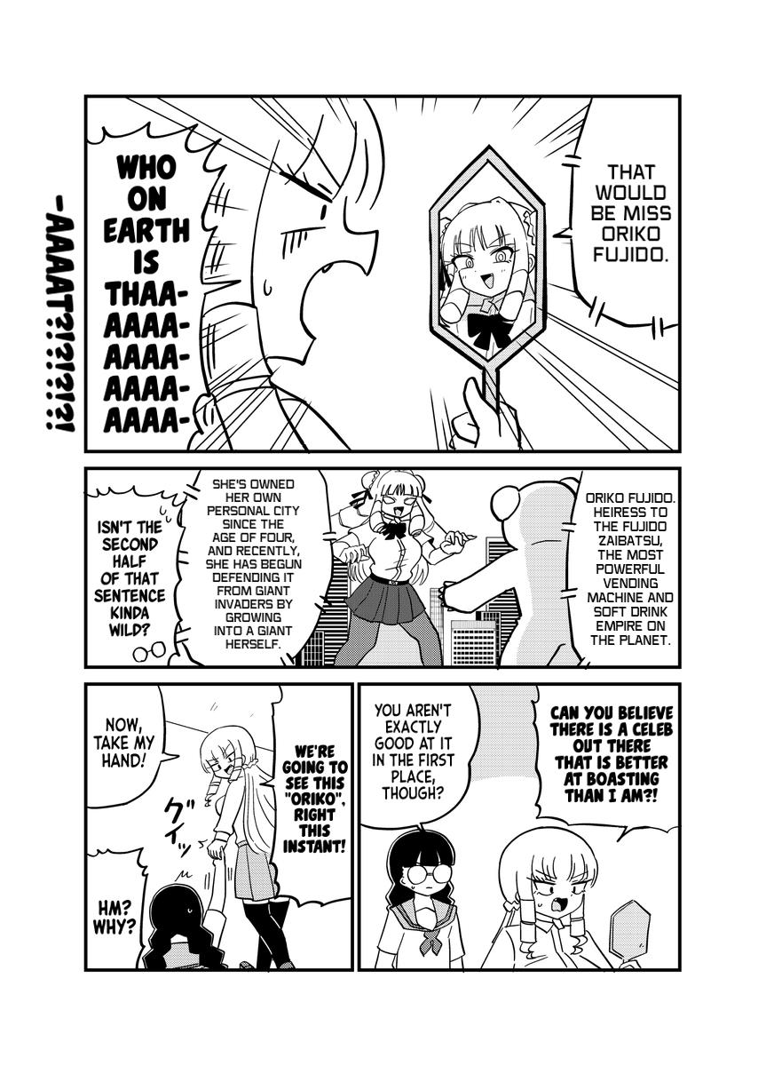 Mount Celeb Kaneda-San - Vol.1 Chapter 42.5: Kaneda-San Vs. Giant Ojou-Sama