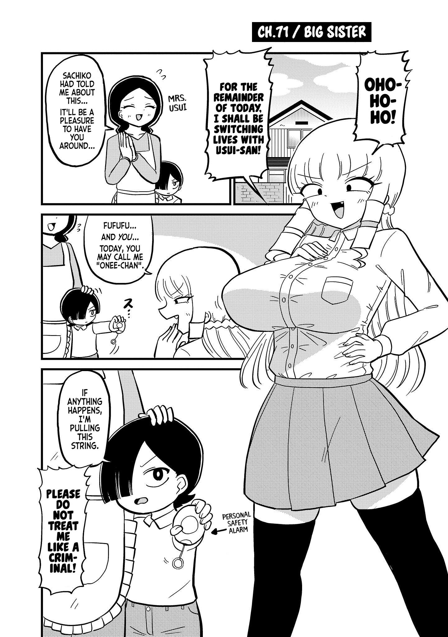 Mount Celeb Kaneda-San - Vol.2 Chapter 71: Big Sister