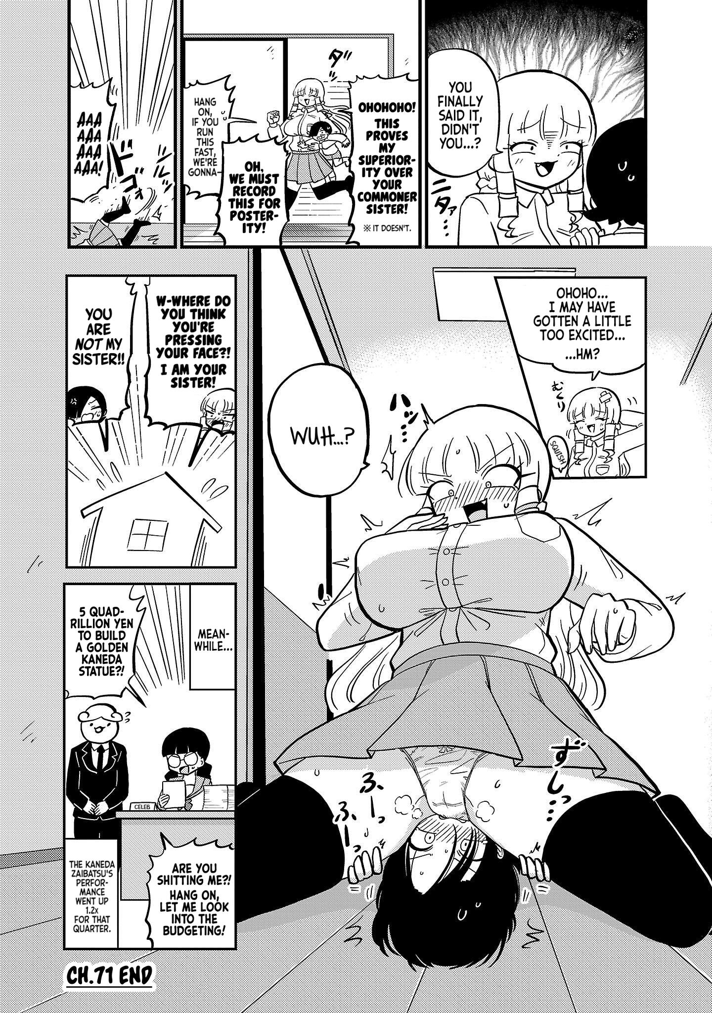 Mount Celeb Kaneda-San - Vol.2 Chapter 71: Big Sister