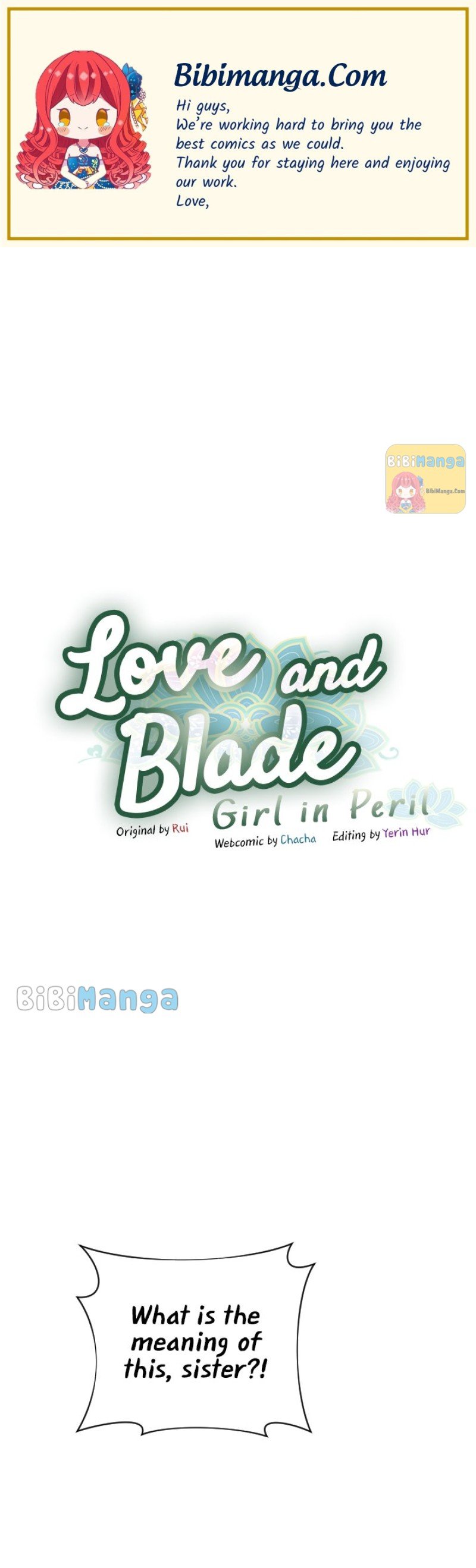 Love And Blade: Girl In Peril - Chapter 21